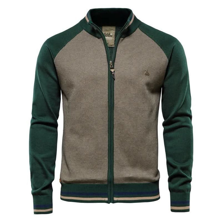 Men's Smart Comfort Cardigan | Slim Fit Raglan Sleeve Hero