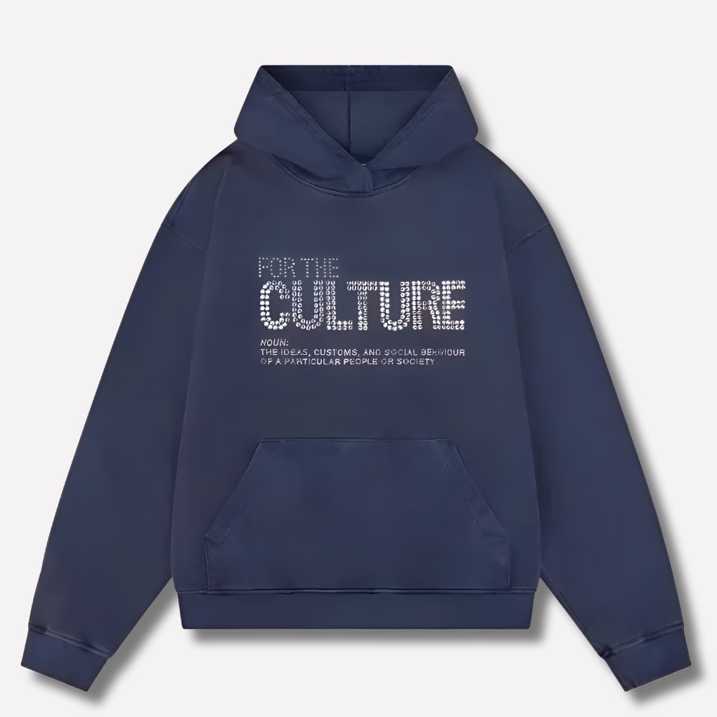 Men's Street Style Hoodie | Oversized Drop Shoulder Graphic Fit Hero
