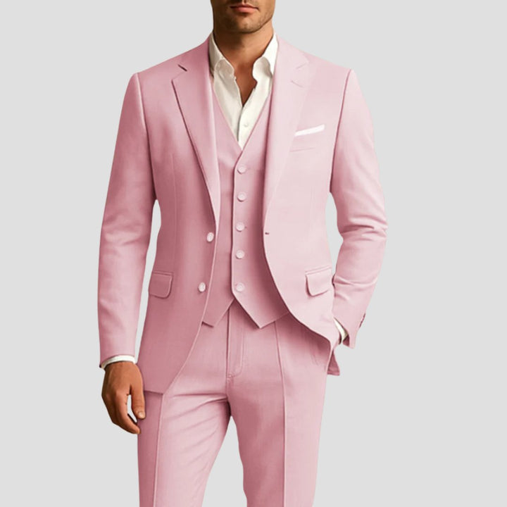Men's Suit | Three Piece Slim Fit for Wedding Angle
