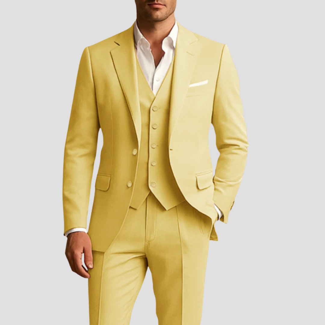Men's Suit | Three Piece Slim Fit for Wedding Full