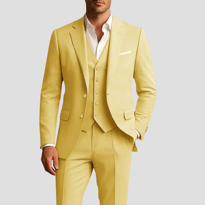 Men's Suit | Three Piece Slim Fit for Wedding Full