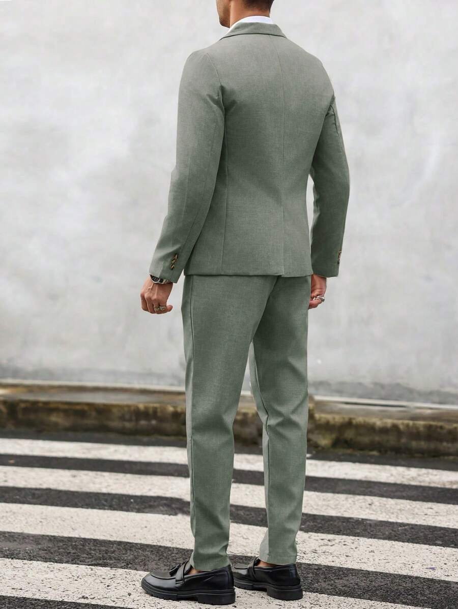 Men's Summer Two Piece Suit | Lightweight Co-ord Set Angle