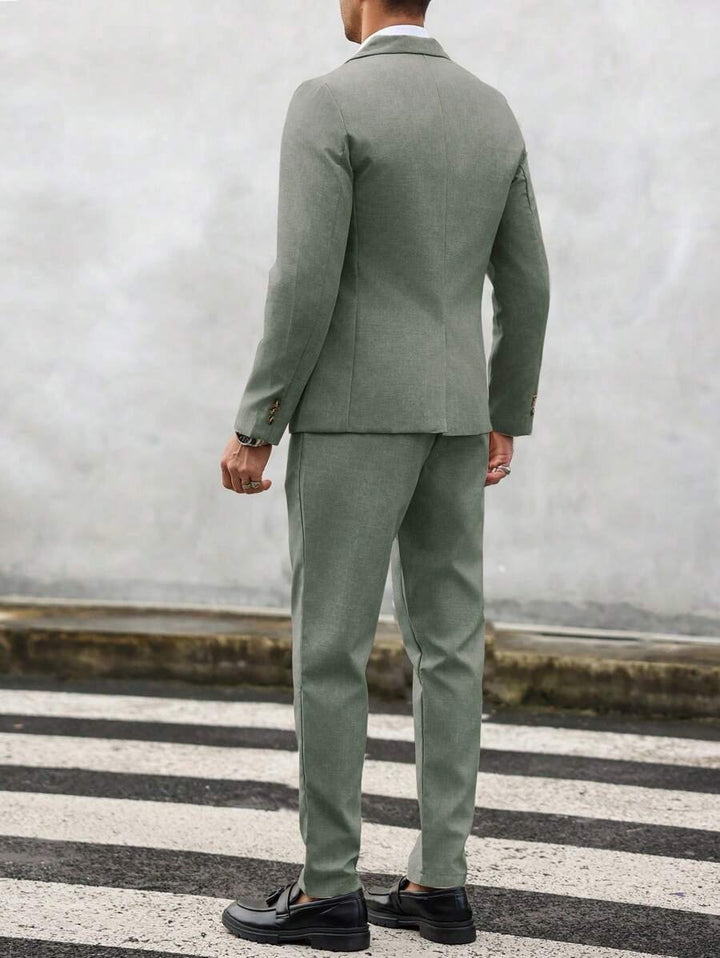 Men's Summer Two Piece Suit | Lightweight Co-ord Set Angle