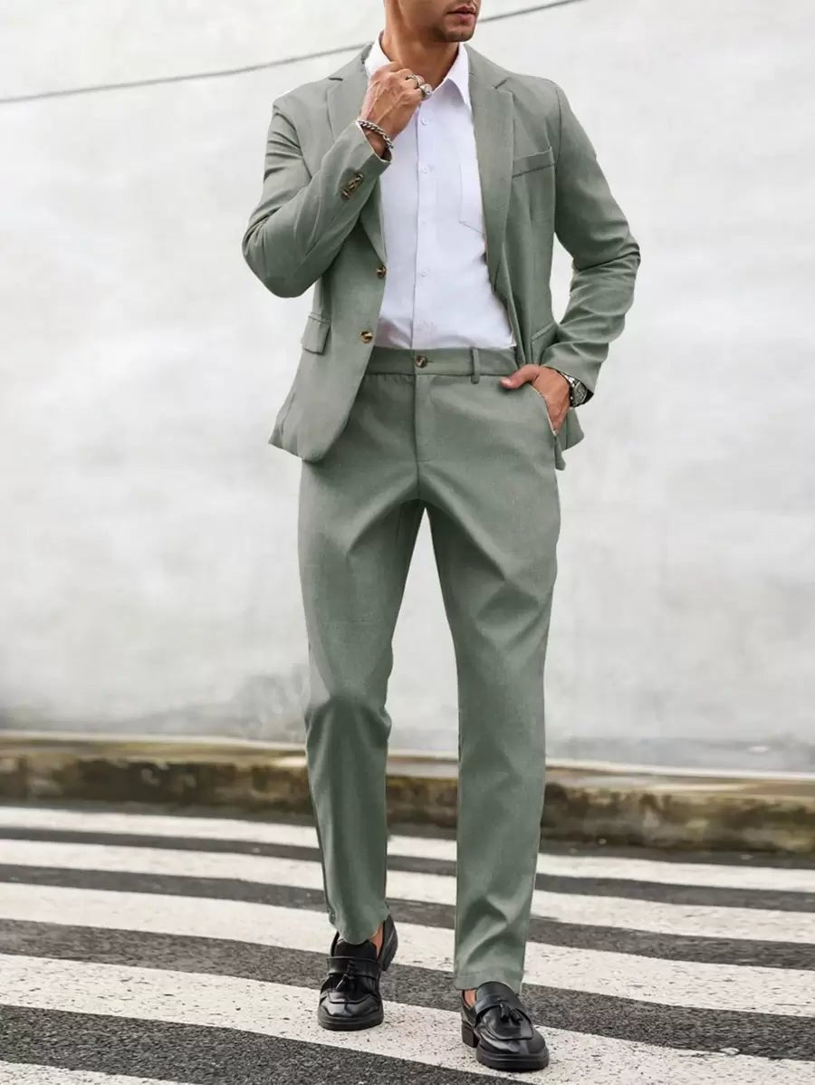 Men's Summer Two Piece Suit | Lightweight Co-ord Set Lifestyle