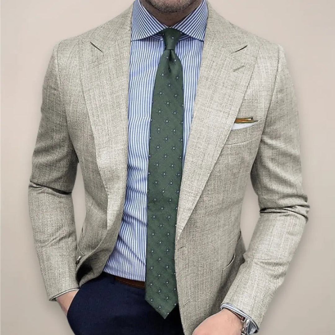 Men's Tailored Everyday Blazer | Lightweight Smart Fit with Patch Pocket Hero