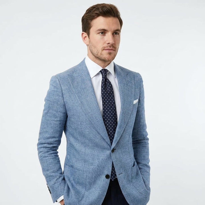 Men's Tailored Everyday Blazer | Lightweight Smart Fit with Patch Pocket Lifestyle
