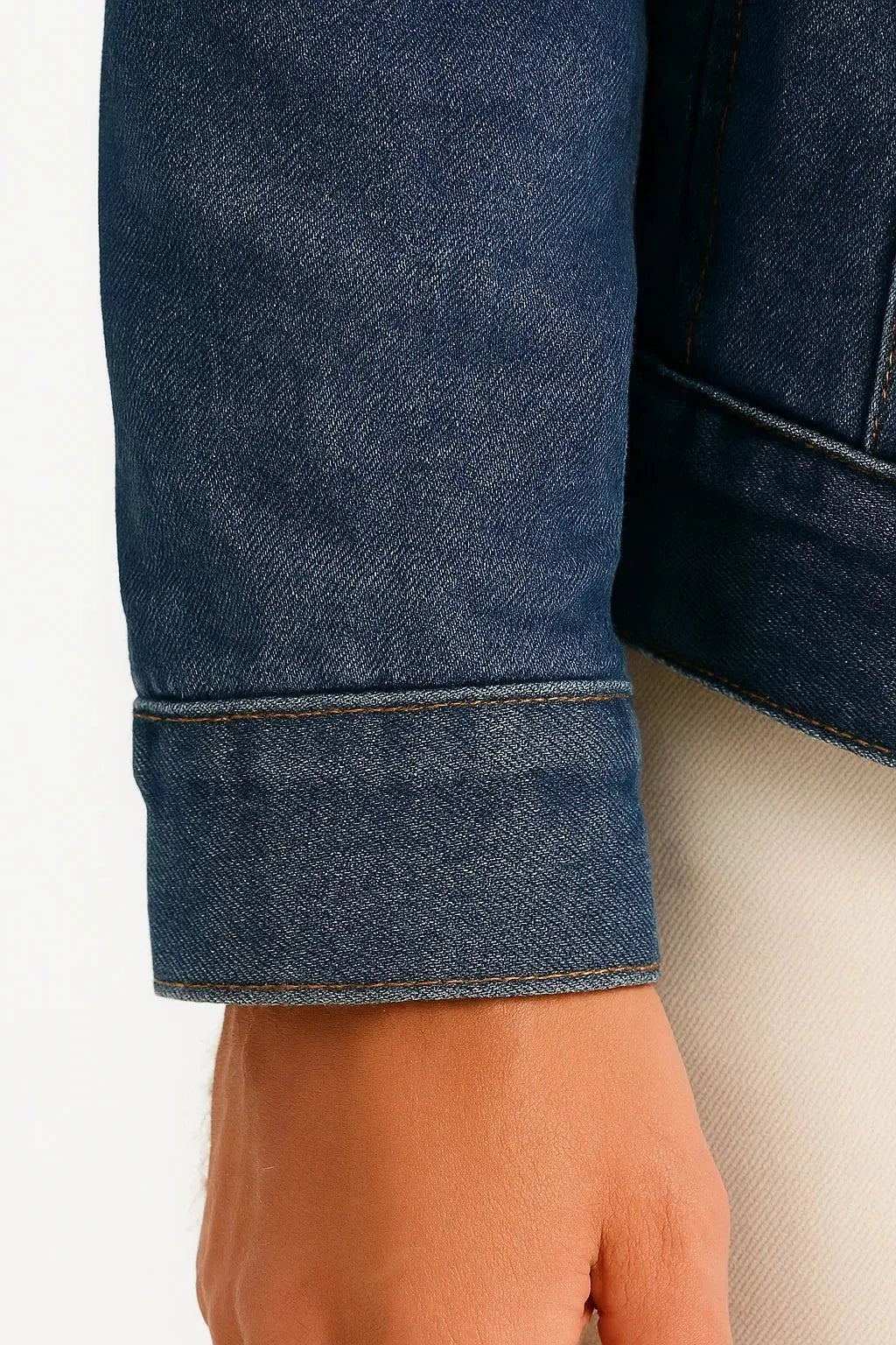Men's Thick Lined Winter Jacket | Loose Fit with Sherpa Collar Detail