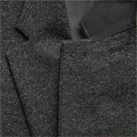 Men's Tweed Wedding 3-Piece Suit | Waistcoat Tailored Formal Set View 24