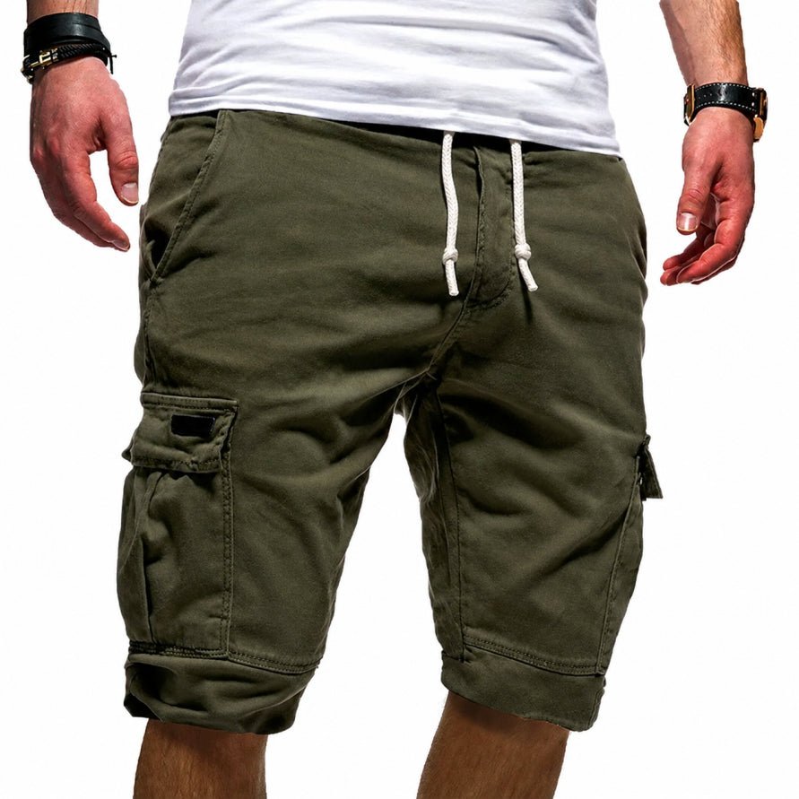 Men's Walking Cargo Summer Shorts with Side Pockets Hero