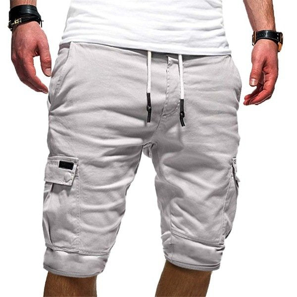 Men's Walking Cargo Summer Shorts with Side Pockets Side