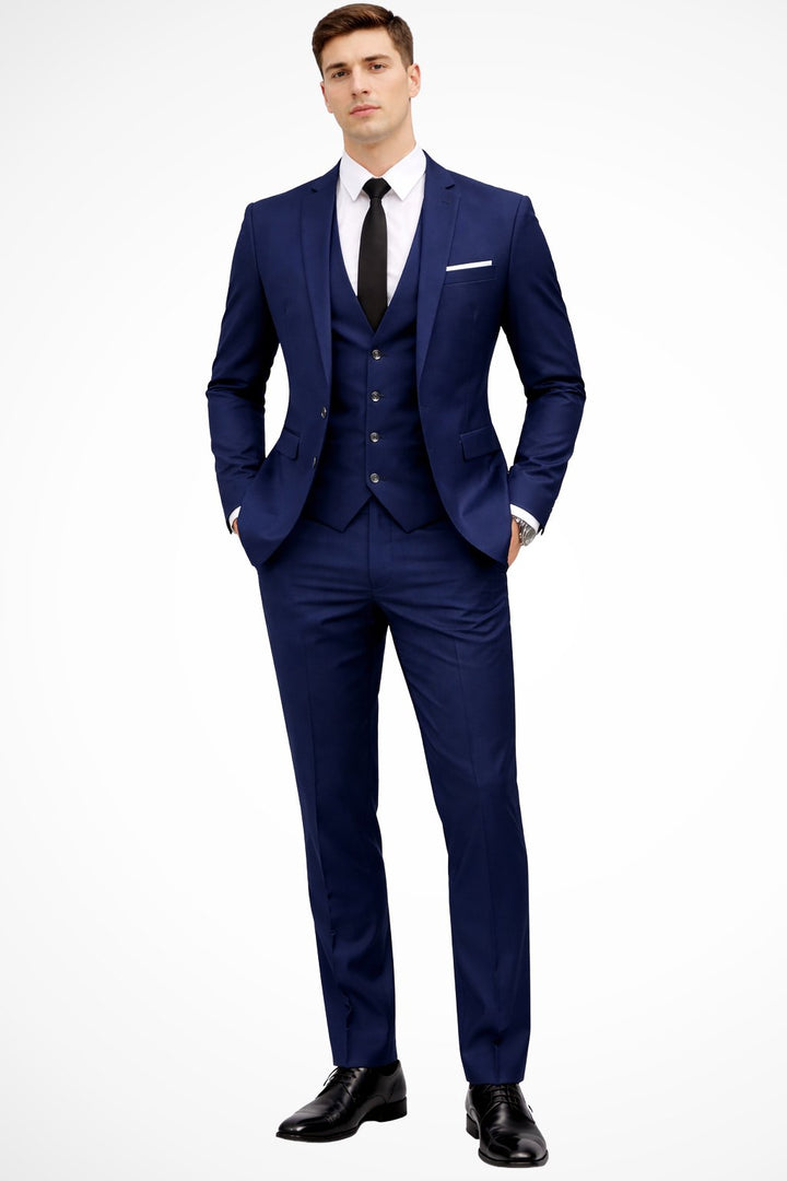 Men's Wedding Guest Suit | Slim Fit Three Piece Notch Lapel Hero
