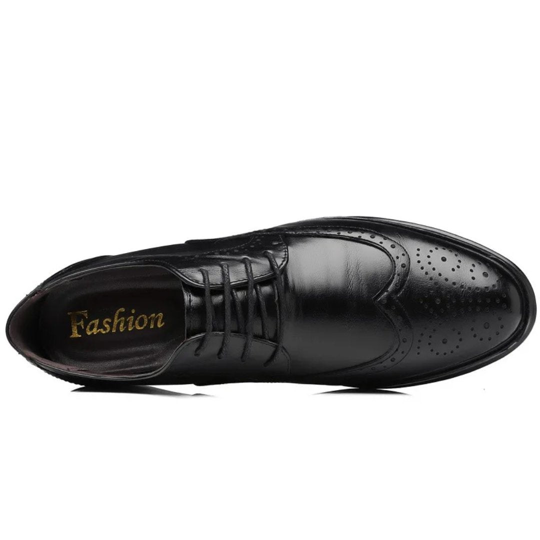Men's Wingtip Brogue Oxford Shoes | Smart Formal City Fit Lifestyle