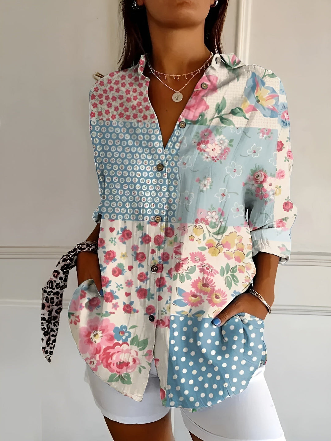 Women's Chic Blouse | Whimsical Prints