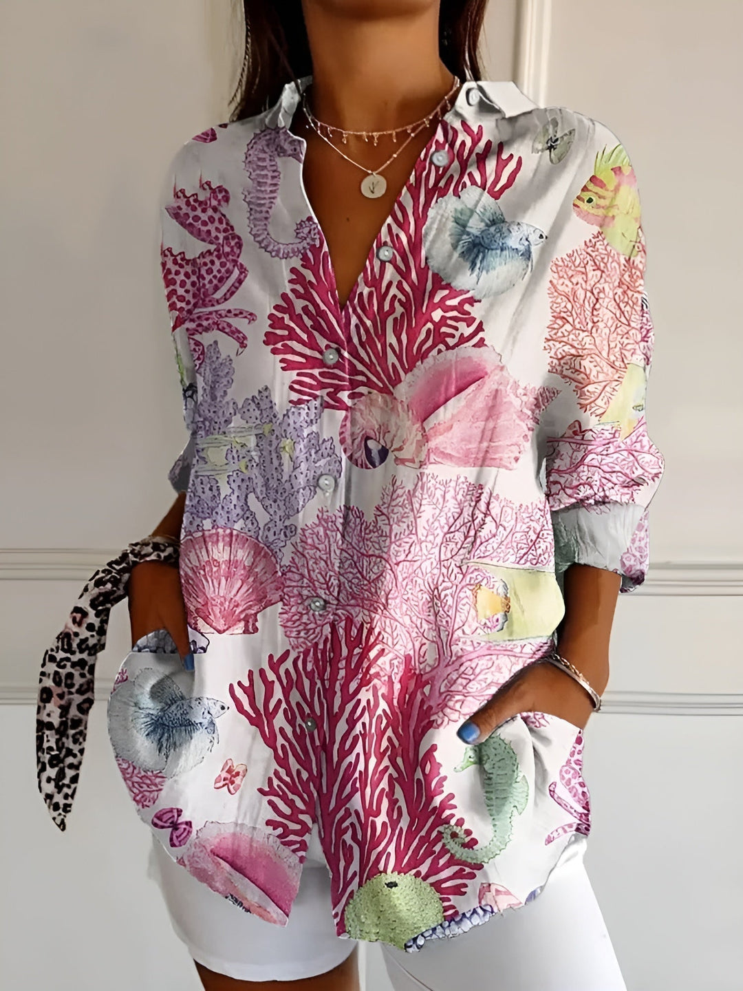 Women's Chic Blouse | Whimsical Prints