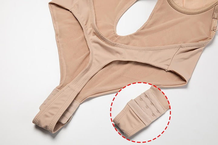 Women's Backless Body Shaper Bra | Seamless Fit with Support Close Up