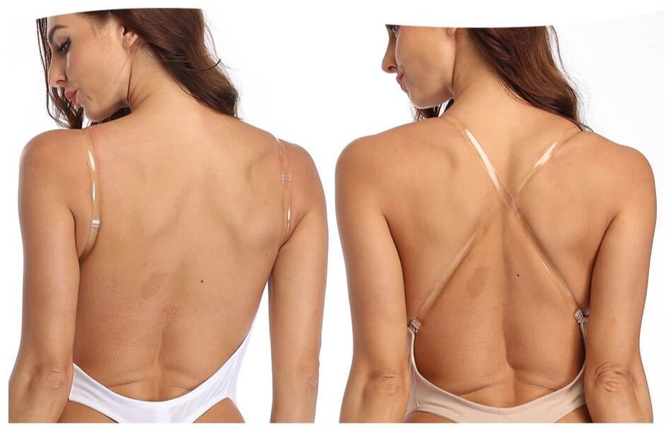 Women's Backless Body Shaper Bra | Seamless Fit with Support Detail