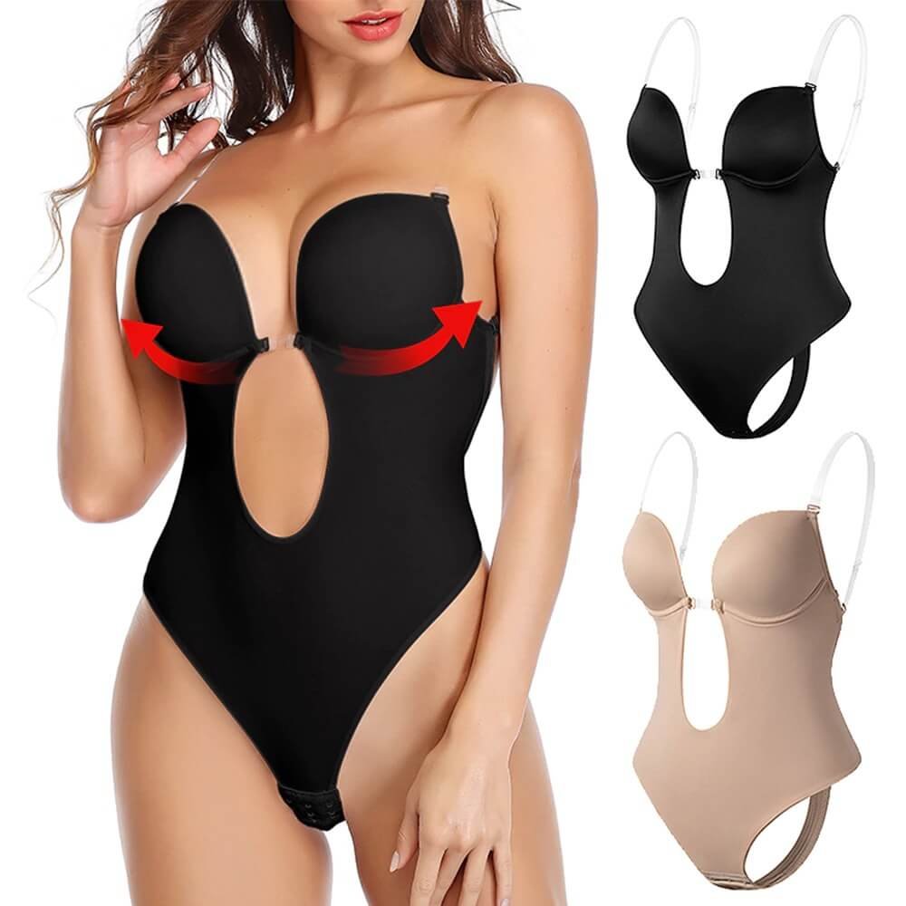 Women's Backless Body Shaper Bra | Seamless Fit with Support Hero