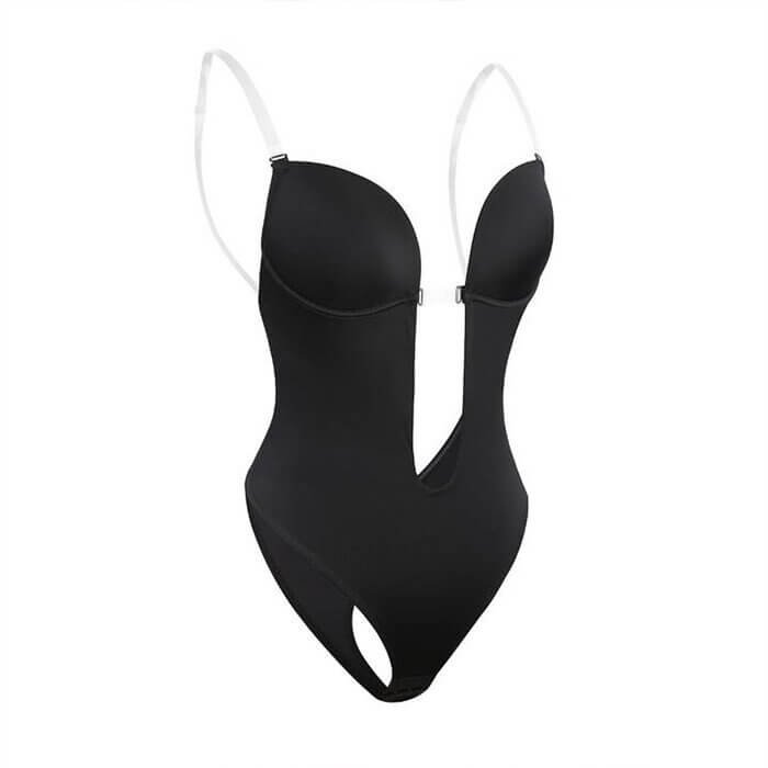 Women's Backless Body Shaper | Deep Plunge Slimming Shapewear Back