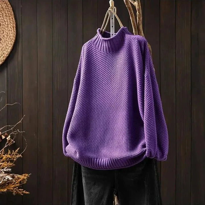 Women's Batwing Sleeve Sweater | Oversized Relaxed Soft Knit Hero