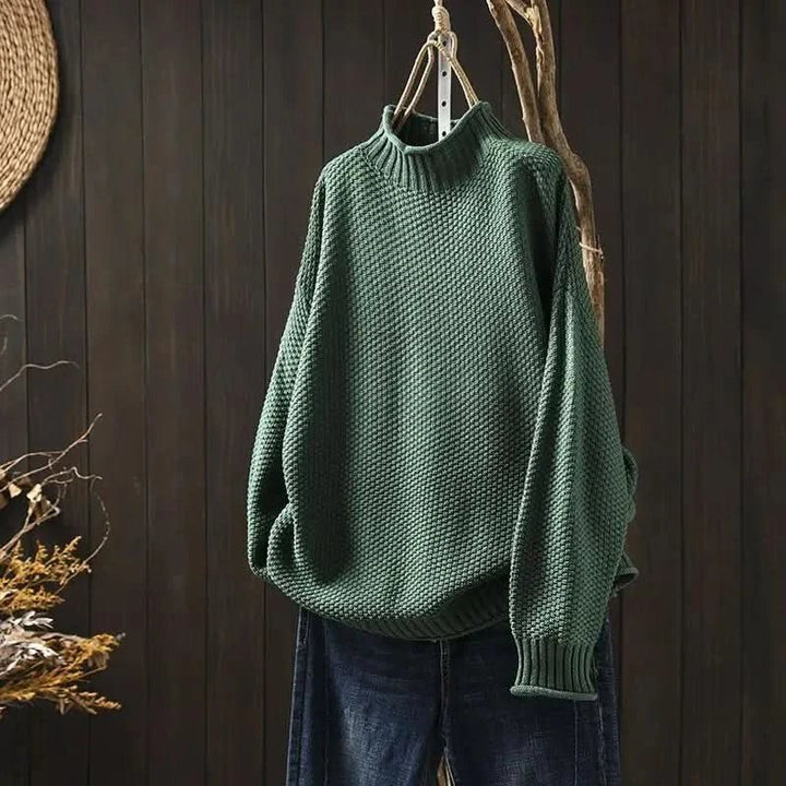 Women's Batwing Sleeve Sweater | Oversized Relaxed Soft Knit Lifestyle