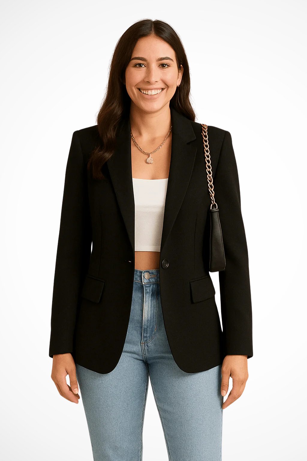Women's Chic and Elegant Blazer | Single Button Tailored Fit Hero