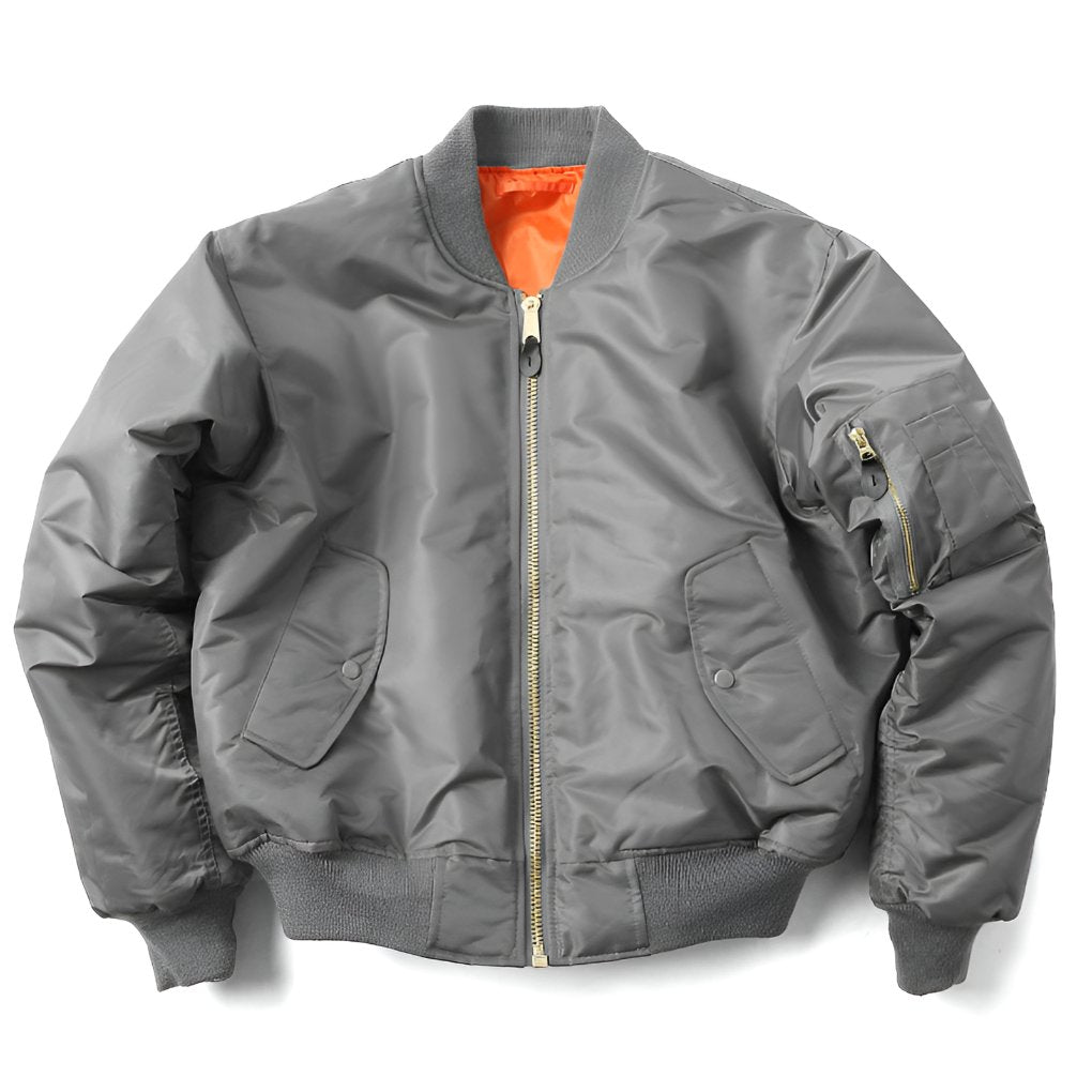 Women's Classic Bomber Jacket | Unisex Fit with Sleeve Pocket Side