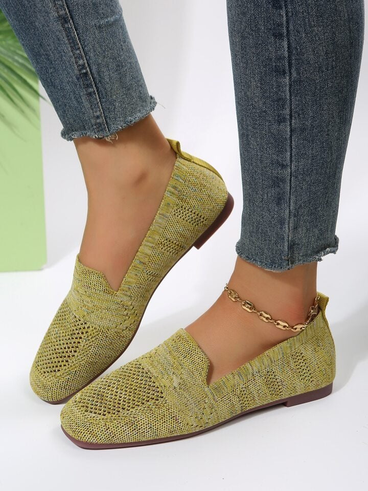 Women's Elegant Comfortable Orthopedic Shoes | Supportive Everyday Flat Close Up