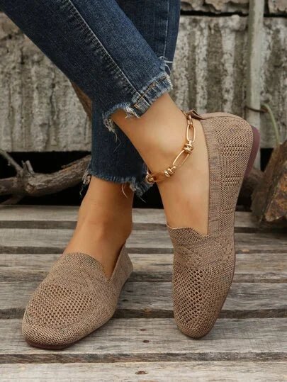 Women's Elegant Comfortable Orthopedic Shoes | Supportive Everyday Flat Front