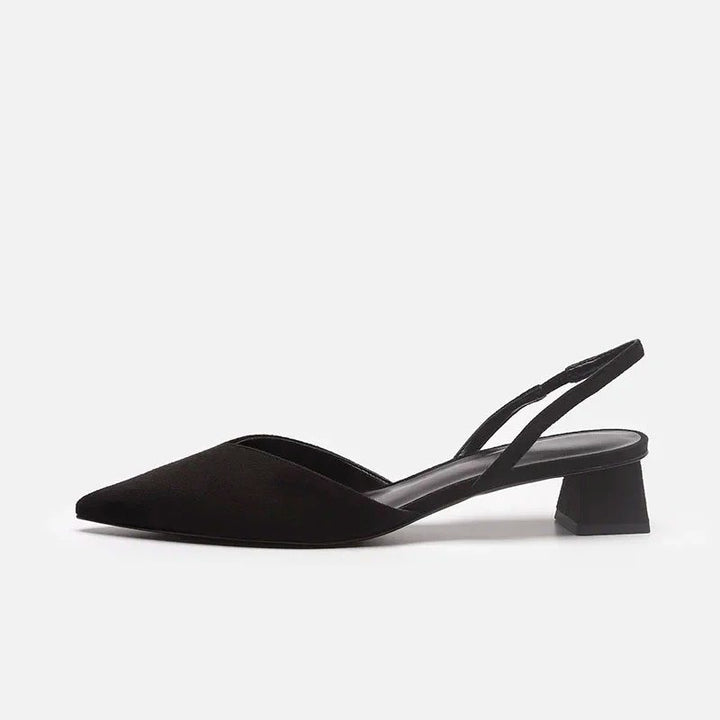 Women's Kitten Heel Slingbacks | Pointed Toe Slim Heel Lifestyle
