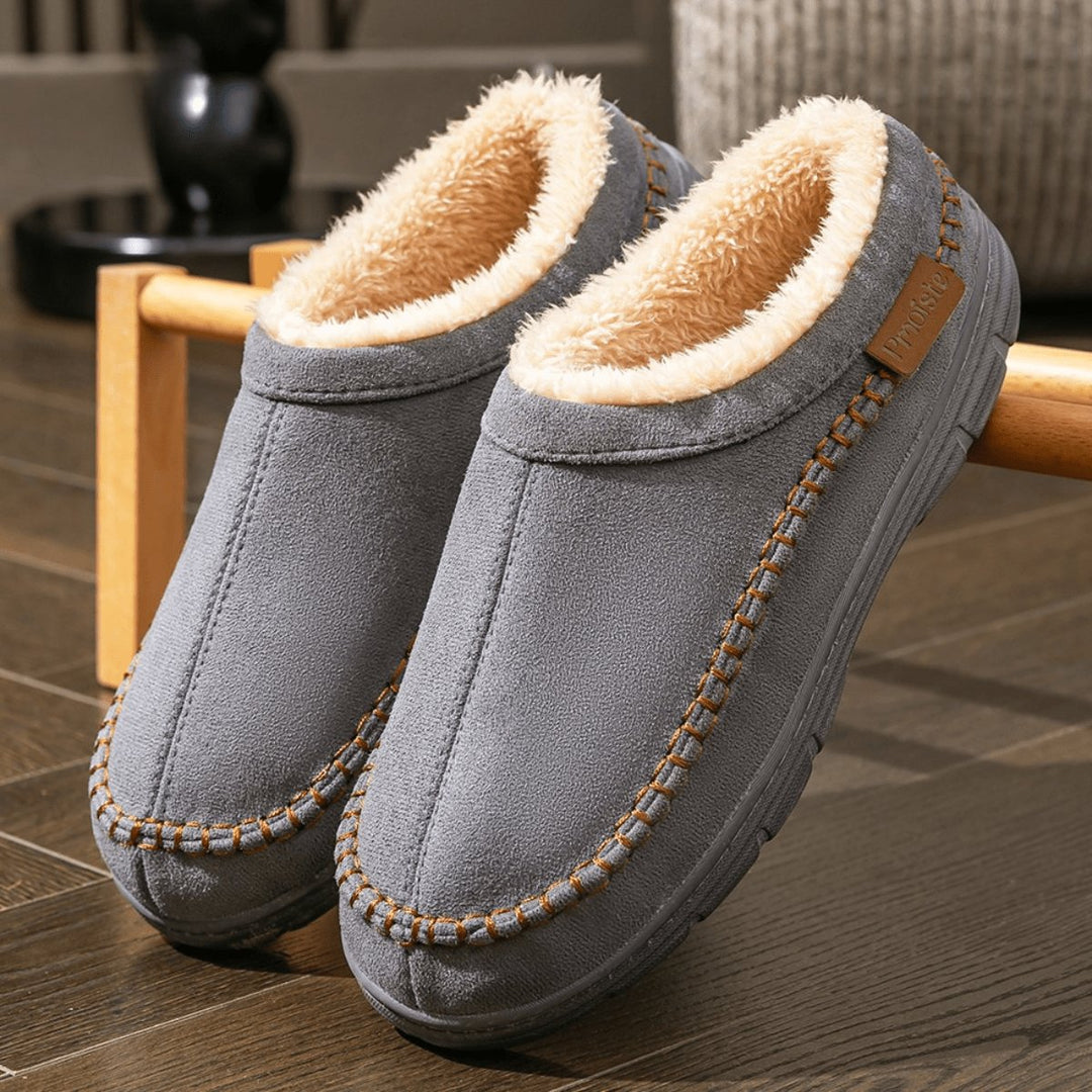 Women's Moccasin Slip On Slippers | Plush Lined Indoor Outdoor Full