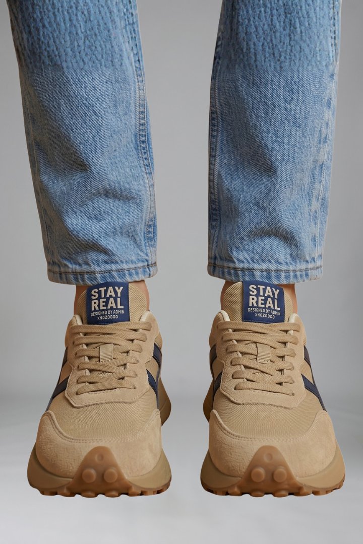 Women's Orthopaedic Cushioned Trainers | Chunky Retro Sole Detail