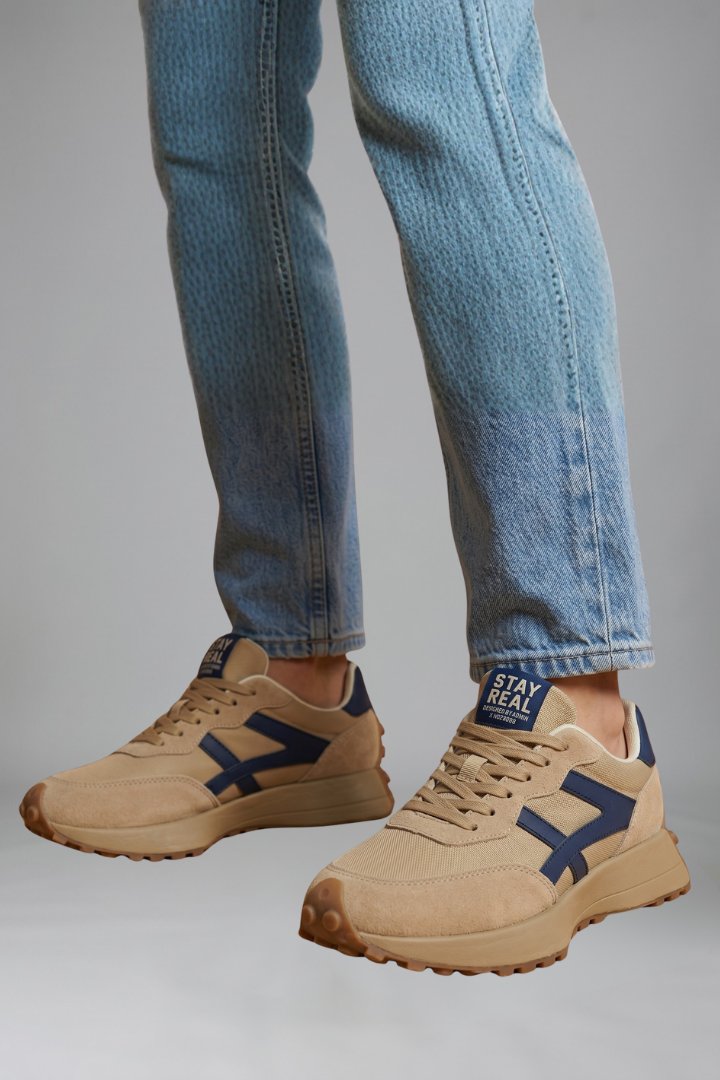 Women's Orthopaedic Cushioned Trainers | Chunky Retro Sole Side