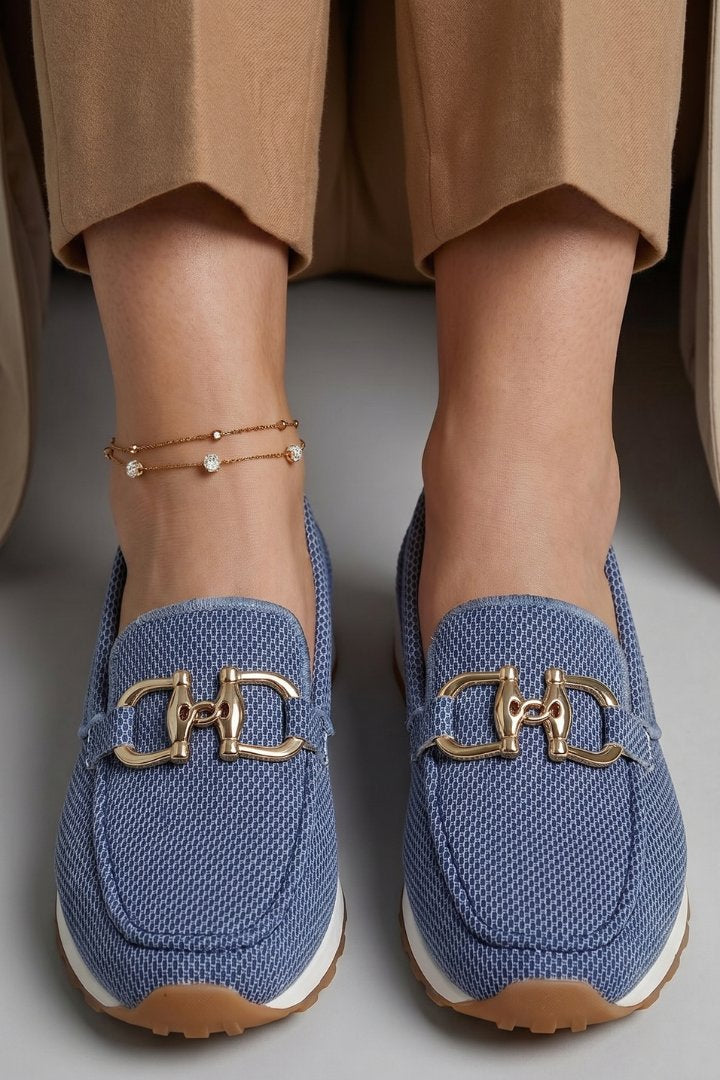 Women's Orthopaedic Horsebit Loafers | Cushioned Insole Everyday Flat Lifestyle