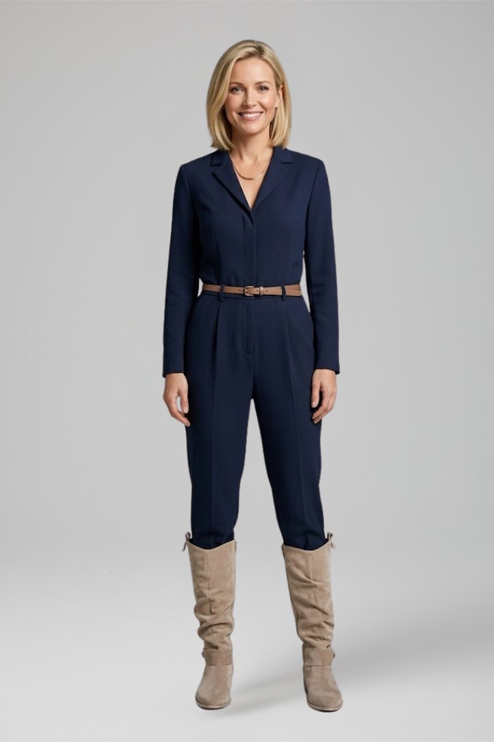 Women's Orthopaedic Knee-High Boots | Side Zipper Slouch Fit Front