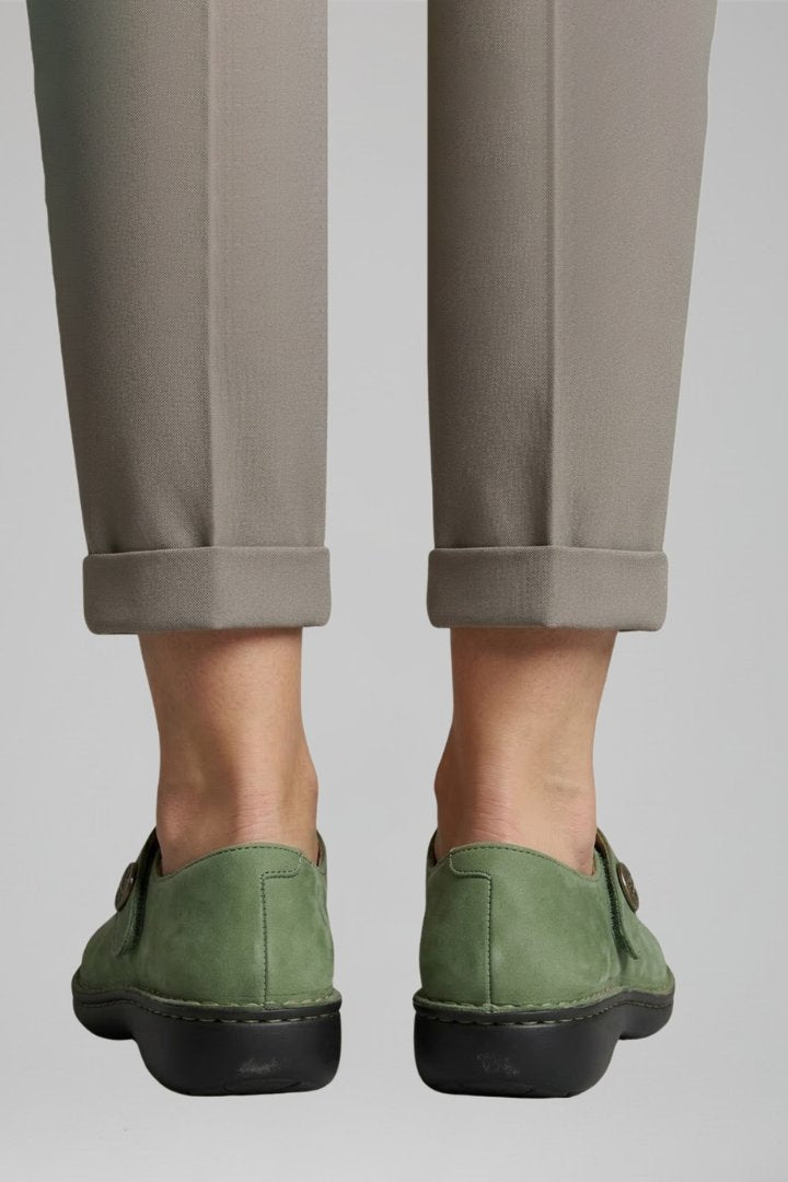 Women's Orthopaedic Mary Jane Flats | Strap Closure Everyday Back
