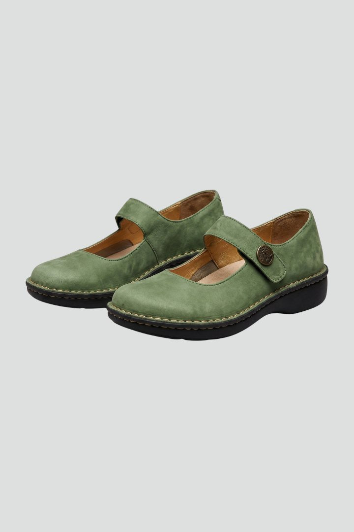 Women's Orthopaedic Mary Jane Flats | Strap Closure Everyday Hero