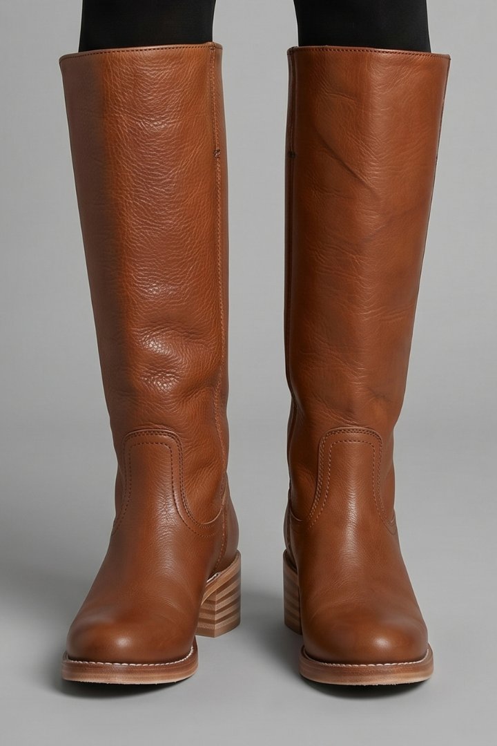 Women's Orthopaedic Mid-Calf Boots | Pull On Block Heel Alternate