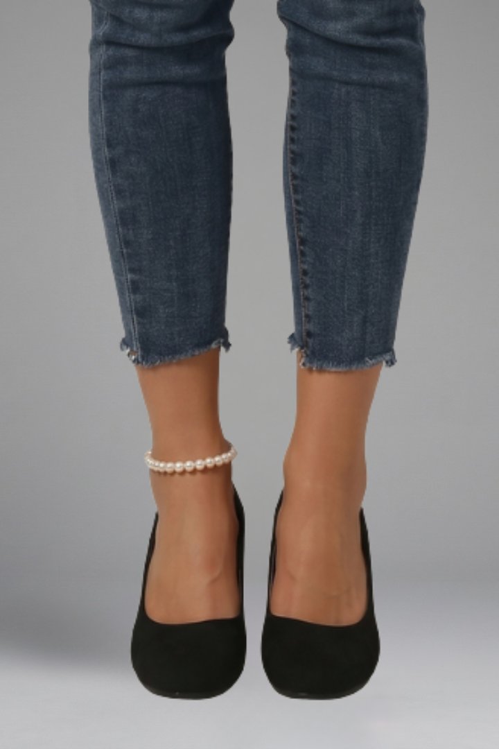 Women's Orthopaedic Pumps | Lightweight Sole Chunky Block Heel Lifestyle