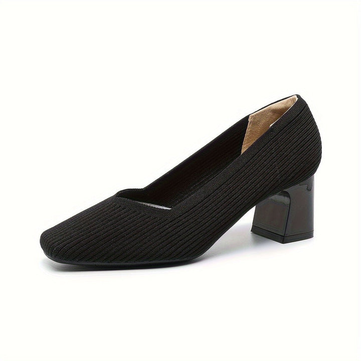 Women's Orthopaedic Pumps | Low Block Heel Office Style Hero