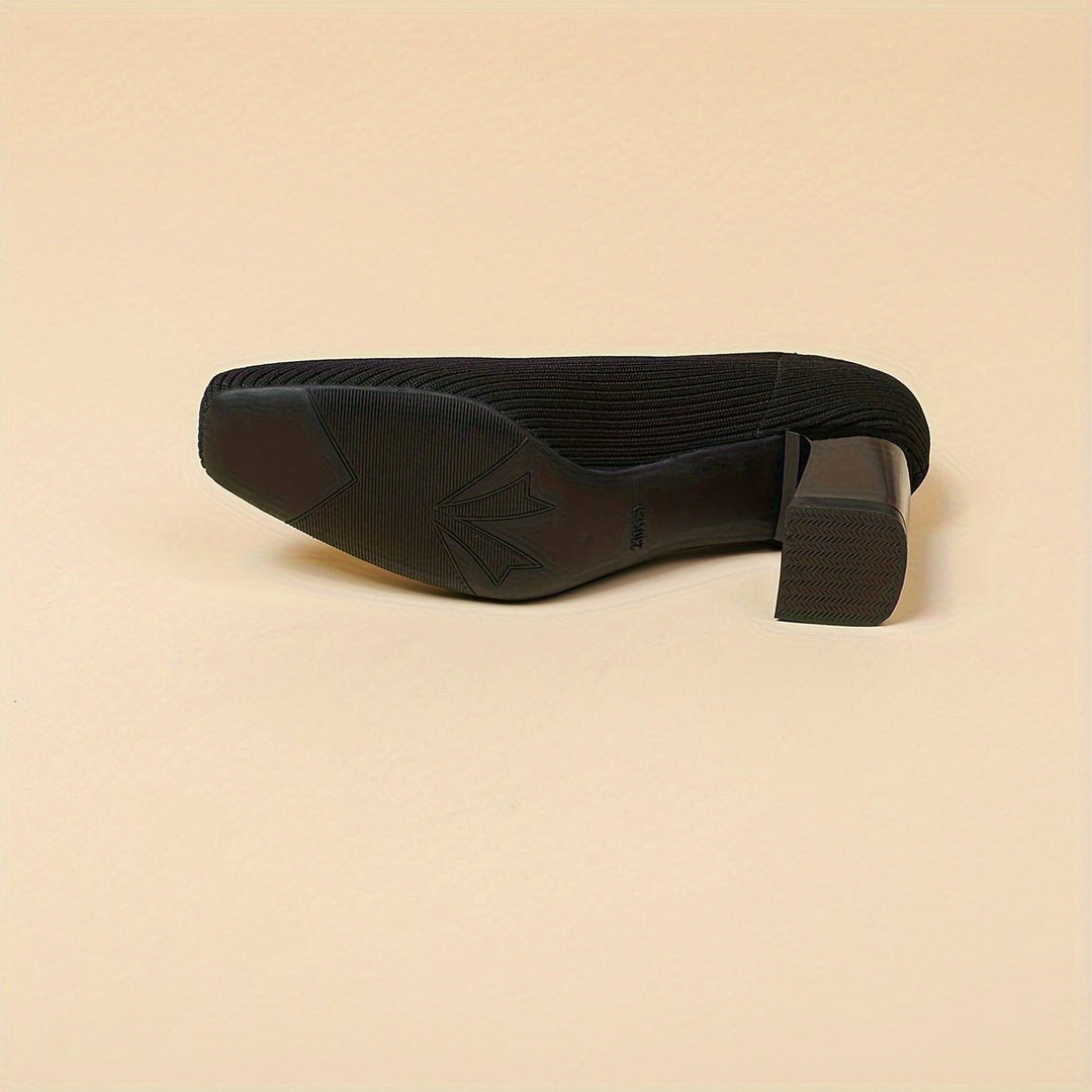 Women's Orthopaedic Pumps | Low Block Heel Office Style Lifestyle