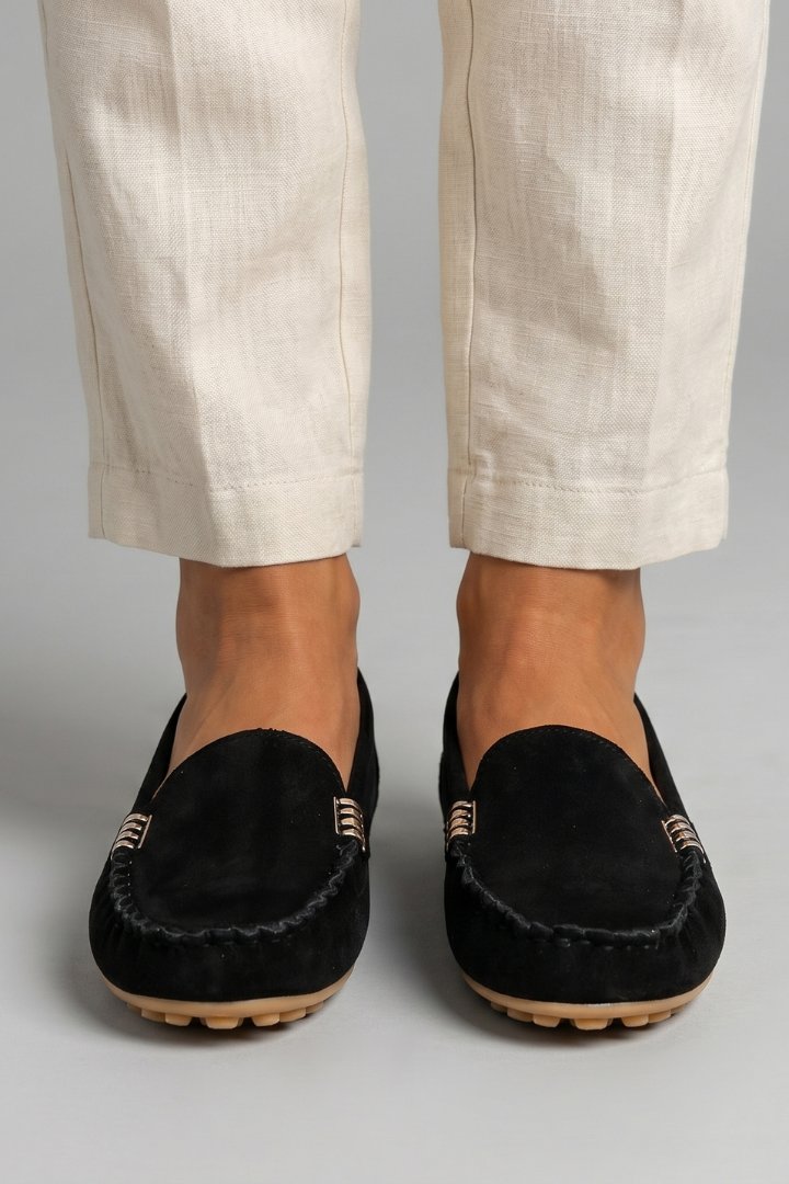 Women's Orthopaedic Slip-On Loafers | Studded Heel Everyday Flat Alternate