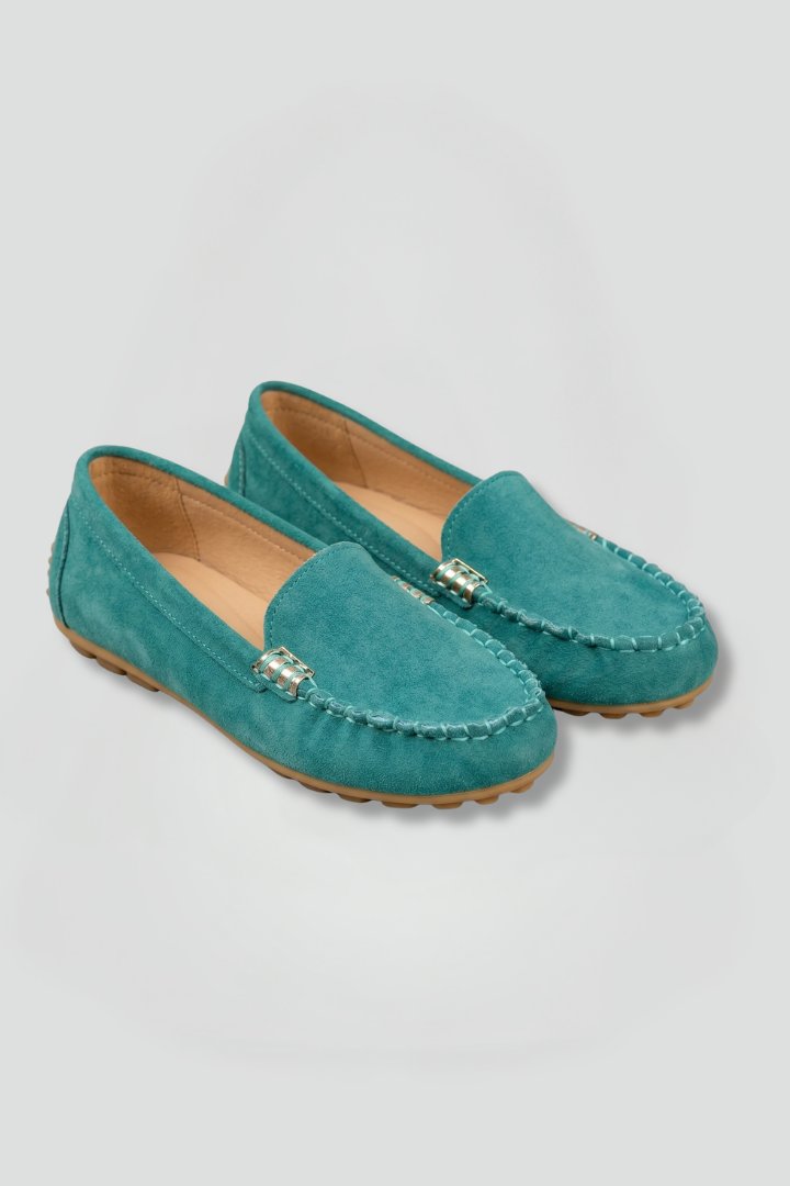 Women's Orthopaedic Slip-On Loafers | Studded Heel Everyday Flat Hero