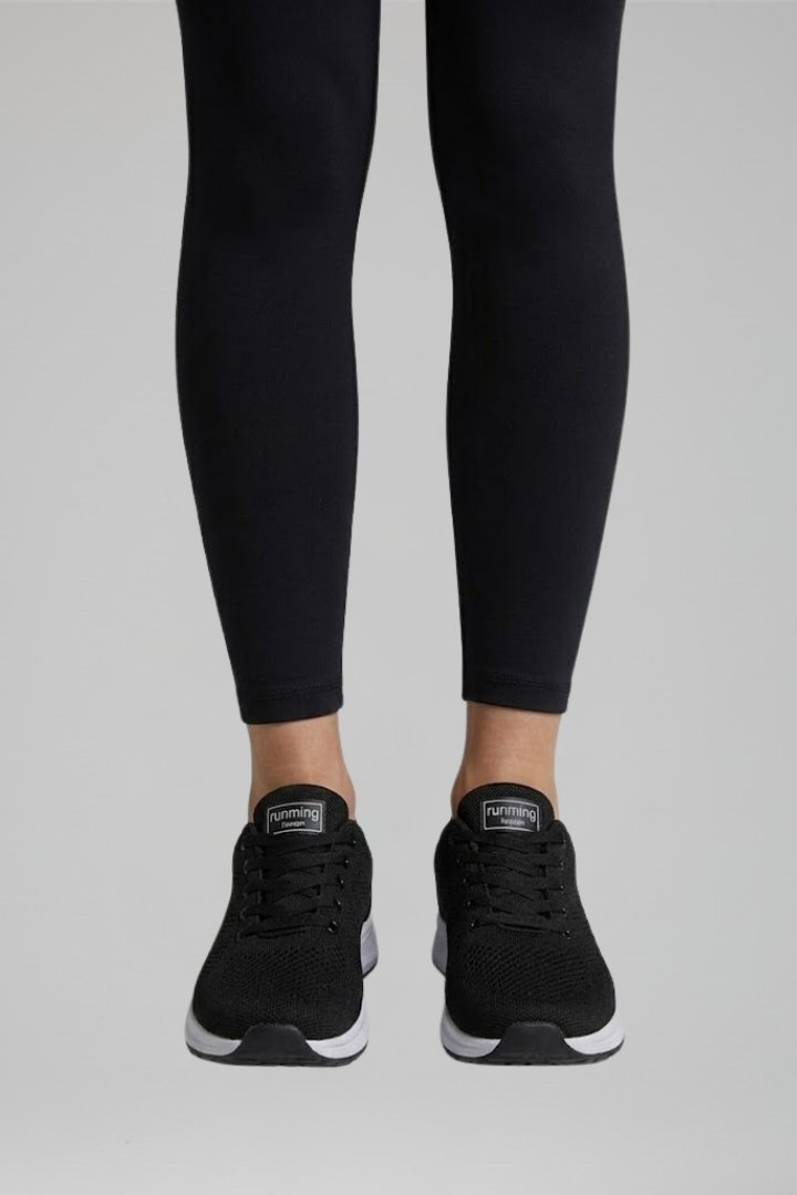 Women's Orthopaedic Walking Shoes | Eyelet Tie Chunky Cushioned Sole Detail