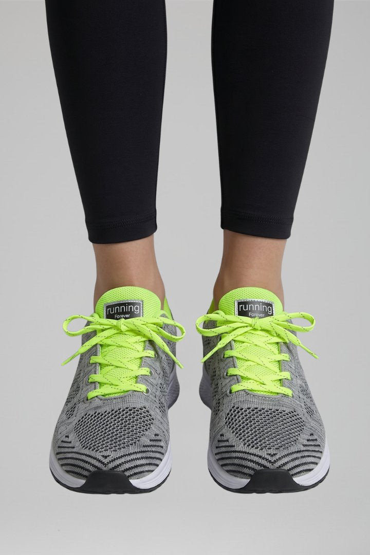 Women's Orthopaedic Walking Shoes | Eyelet Tie Chunky Cushioned Sole Full