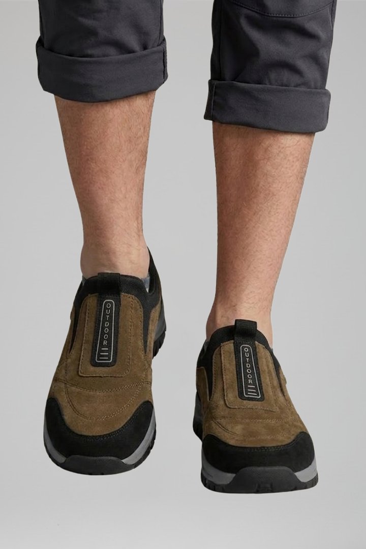 Women's Orthopedic Slip-On Walking Shoes | Padded Collar Rugged Sole Alternate