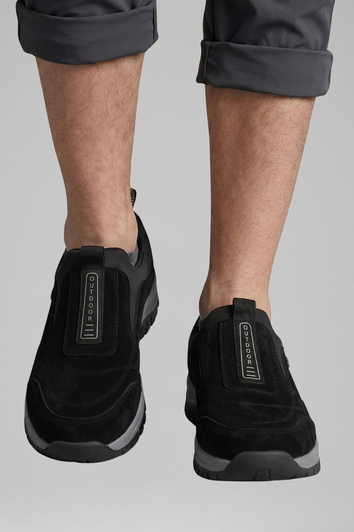 Women's Orthopedic Slip-On Walking Shoes | Padded Collar Rugged Sole Lifestyle
