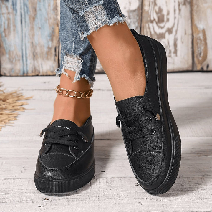 Women's Orthopedic Tied Shoes | Classic Insole Supportive Fit Angle