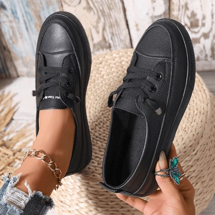Women's Orthopedic Tied Shoes | Classic Insole Supportive Fit Back