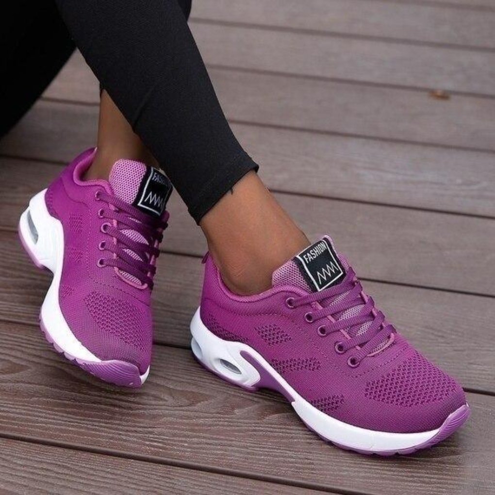 Women's Orthopedic Walking Shoes | Lightweight Air Cushion Sole Side