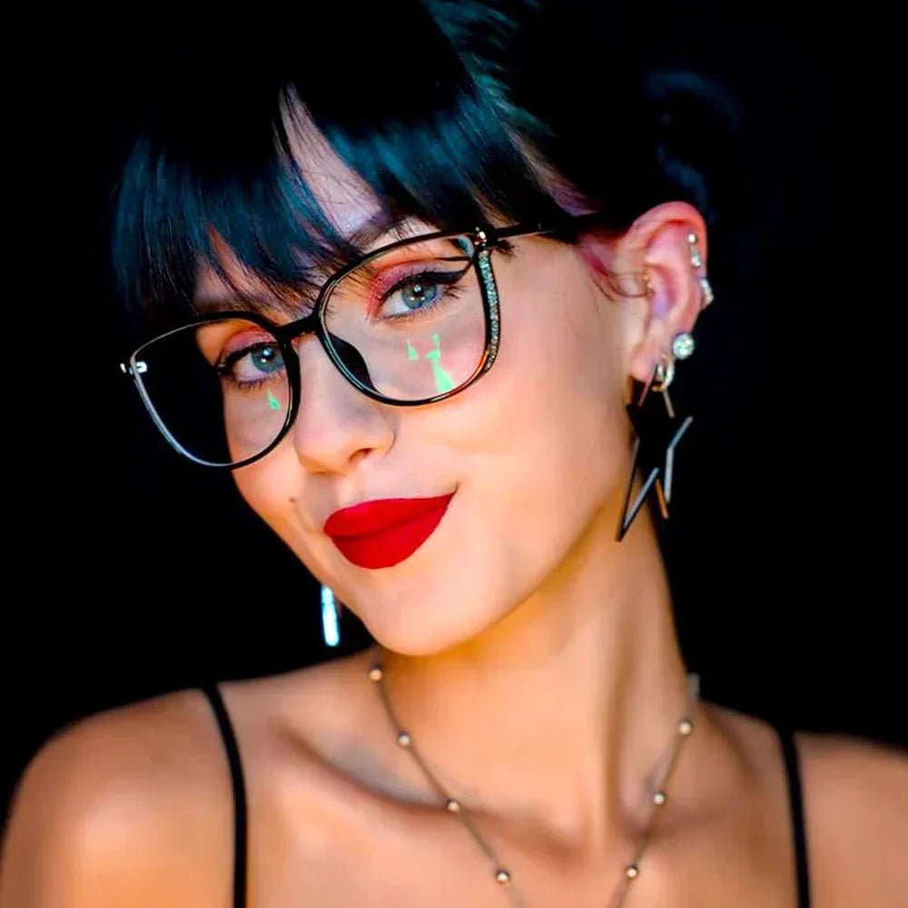 Women's Reading Glasses | Comfortable Fit with Crystal Temple Detail Detail